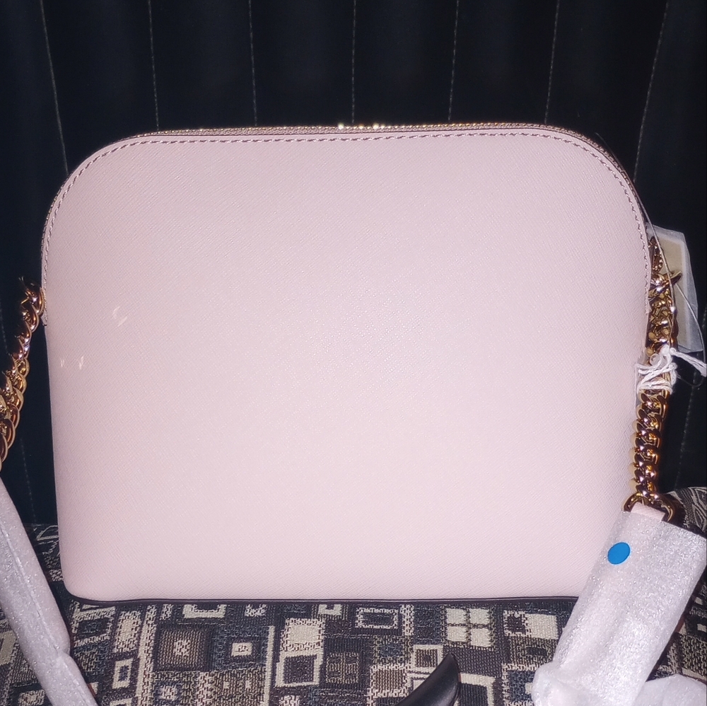 Michael Kors Jet Travel Powder Blush, Med Dome,NWT, BEAUTIFUL - Picture 5 of 7